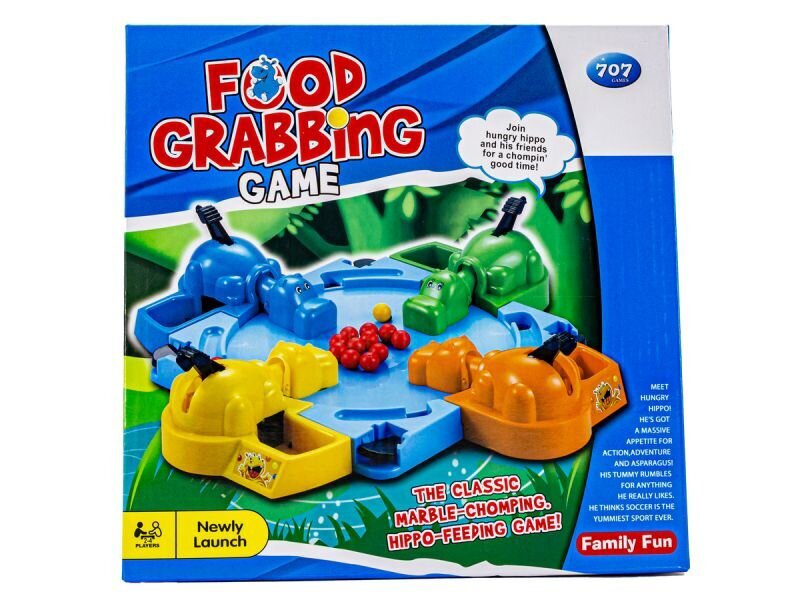 Lautapeli Food Grabbing Game, virtahevot hinta ja tiedot | Lautapelit ja älypelit | hobbyhall.fi