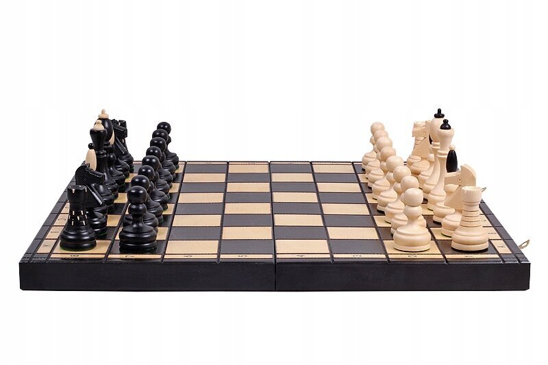 Perinteinen puinen shakki Sunrise Chess & Games Classic, 50 x 50 cm hinta ja tiedot | Lautapelit ja älypelit | hobbyhall.fi