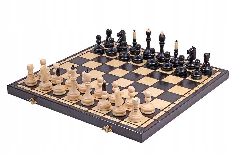 Perinteinen puinen shakki Sunrise Chess & Games Classic, 50 x 50 cm hinta ja tiedot | Lautapelit ja älypelit | hobbyhall.fi