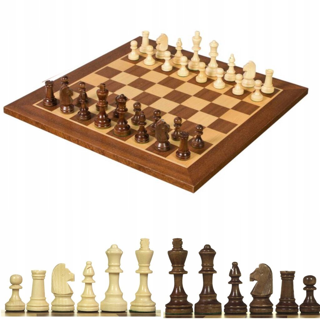 Ammattimainen turnausshakkisarja Sunrise Chess & Games 40 x 40 cm hinta ja tiedot | Lautapelit ja älypelit | hobbyhall.fi