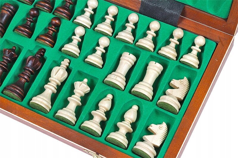 Puinen shakki Sunrise Chess & Games Olympic, 35 x 35 cm hinta ja tiedot | Lautapelit ja älypelit | hobbyhall.fi