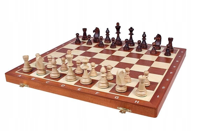 Puinen turnausshakki Sunrise Chess & Games, 54 x 54 cm hinta ja tiedot | Lautapelit ja älypelit | hobbyhall.fi