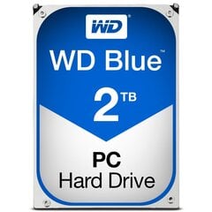 Western Digital WD Blue 2 TB, Sata III (WD20EZRZ) hinta ja tiedot | Kovalevyt | hobbyhall.fi