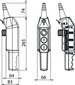 Nosturin ohjausriipus PKS-3W01 hinta ja tiedot | Turvajärjestelmien ohjaimet | hobbyhall.fi