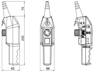 Nosturin ohjausriipus PKS-2W02 hinta ja tiedot | Turvajärjestelmien ohjaimet | hobbyhall.fi