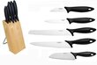 Fiskars KitchenSmart -veitsisarja ja -tukki, 5 osaa hinta ja tiedot | Veitset ja tarvikkeet | hobbyhall.fi