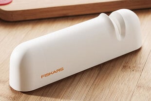 Fiskars FF Roll-Sharp veitsenteroittaja, valkoinen hinta ja tiedot | Fiskars Koti ja keittiö | hobbyhall.fi