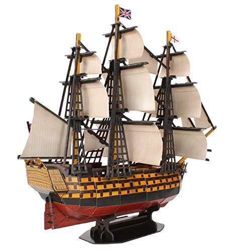 3D-pulma CubicFun Ship "Queen Victoria", 189 osaa hinta ja tiedot | Palapelit | hobbyhall.fi