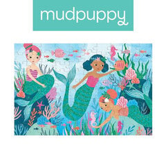 Kiiltävä palapeli Mudpuppy Mermaids, 100 d. hinta ja tiedot | Mudpuppy Lapset | hobbyhall.fi