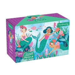 Kiiltävä palapeli Mudpuppy Mermaids, 100 d. hinta ja tiedot | Mudpuppy Lapset | hobbyhall.fi