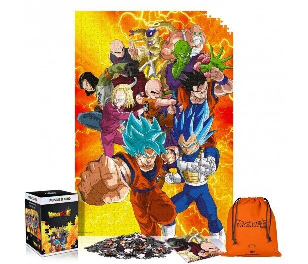 Puzzle Dragon Ball Super: Universe 7 Warriors, 1000 det. hinta ja tiedot | Palapelit | hobbyhall.fi