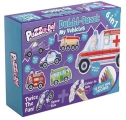 Puzzle Puzzly-Do Work Machines 6in1 hinta ja tiedot | Palapelit | hobbyhall.fi