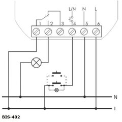 BIS-402 on-off bistabiili rele hinta ja tiedot | Muuntimet ja invertterit | hobbyhall.fi