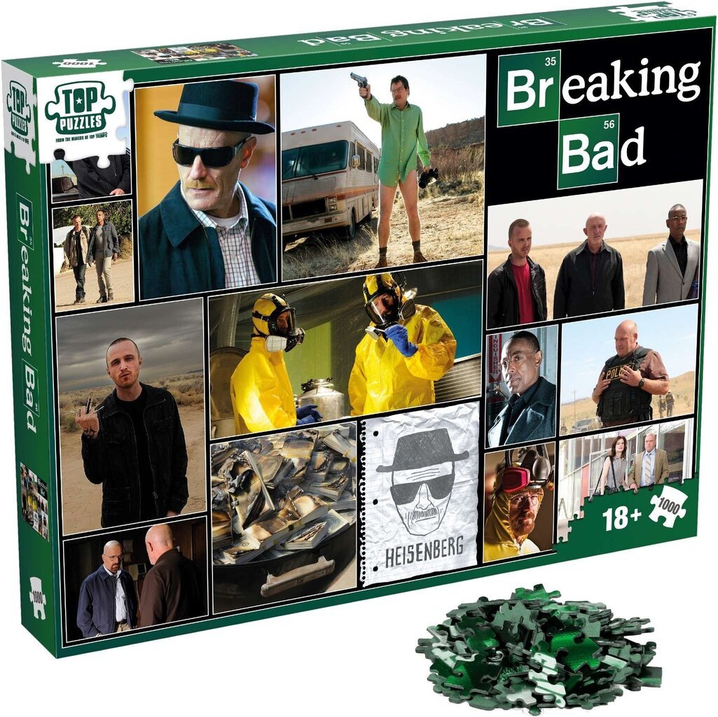 Palapelikollaasi Winning Moves Breaking Bad -sarjasta 1000 d. hinta ja tiedot | Palapelit | hobbyhall.fi