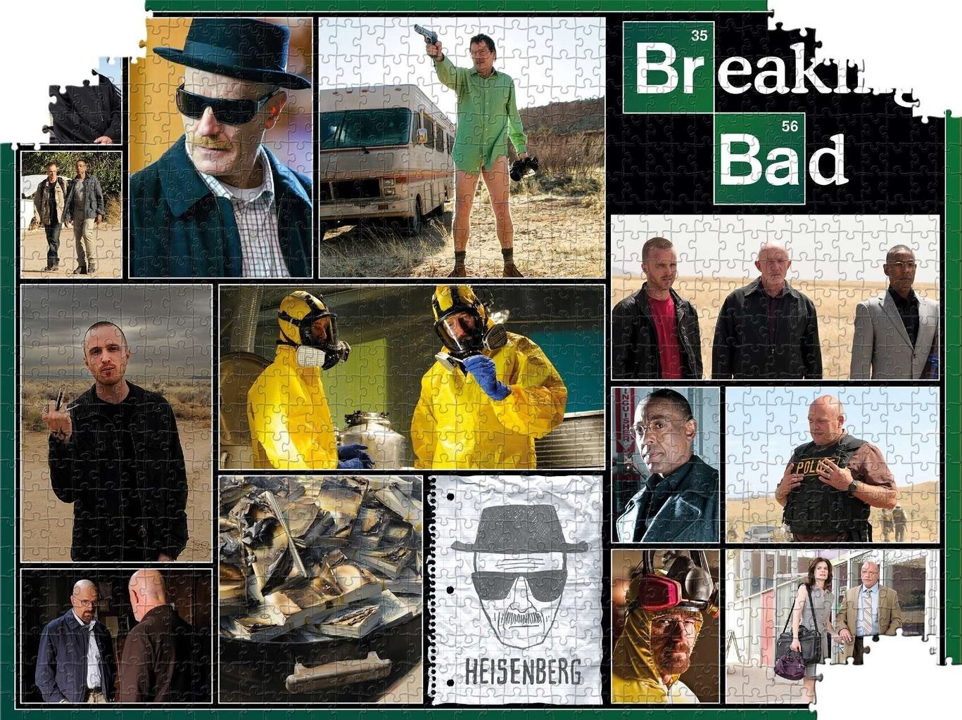 Palapelikollaasi Winning Moves Breaking Bad -sarjasta 1000 d. hinta ja tiedot | Palapelit | hobbyhall.fi