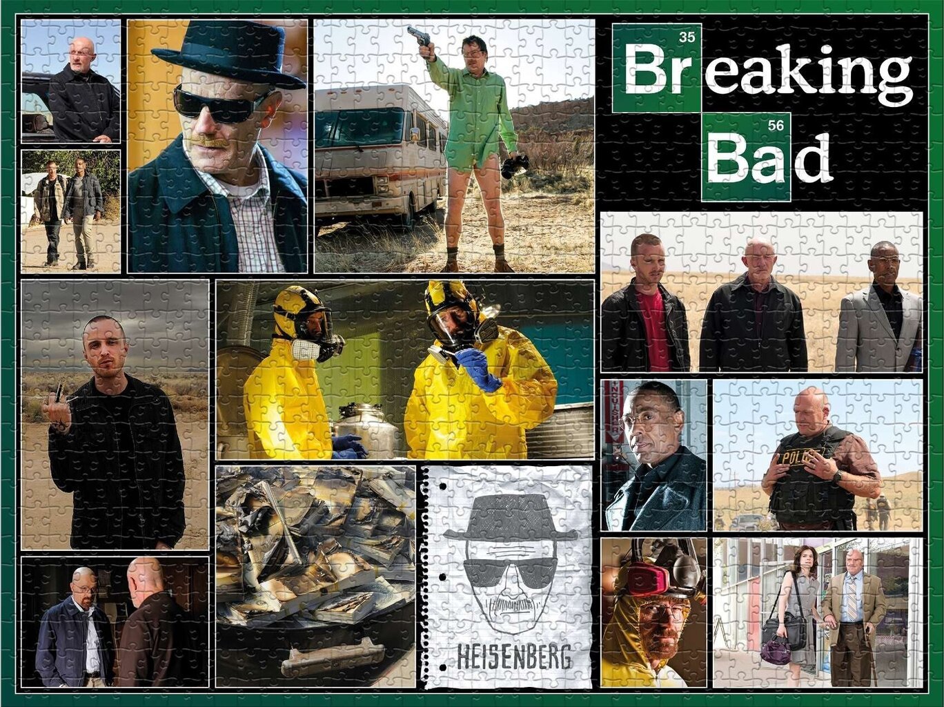 Palapelikollaasi Winning Moves Breaking Bad -sarjasta 1000 d. hinta ja tiedot | Palapelit | hobbyhall.fi