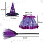 Witch Witch -asu, 3-osainen, violetti hinta ja tiedot | Naamiaisasut | hobbyhall.fi