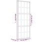 Liukuovi kultainen 76x205cm lasi ja alumiini 155172 hinta ja tiedot | Sisäovet | hobbyhall.fi