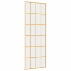 Liukuovi kultainen 76x205cm lasi ja alumiini 155172 hinta ja tiedot | Sisäovet | hobbyhall.fi