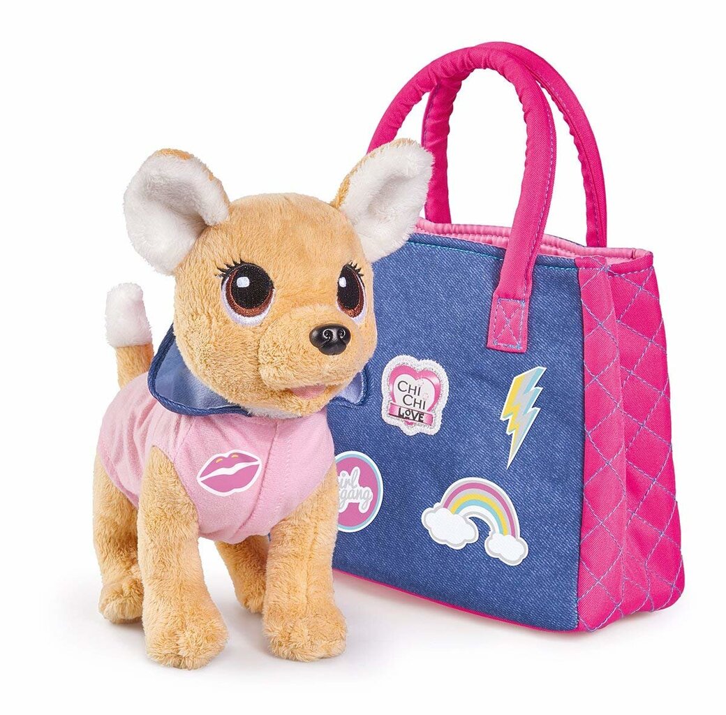 Pehmo Chihuahua Urban pussilla Simba Chi Chi Love, 20 cm hinta ja tiedot | Pehmolelut | hobbyhall.fi