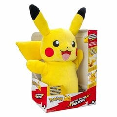 Pörröinen valolelu Pokémon Electric Charge Pikachu 32 cm hinta ja tiedot | Pehmolelut | hobbyhall.fi