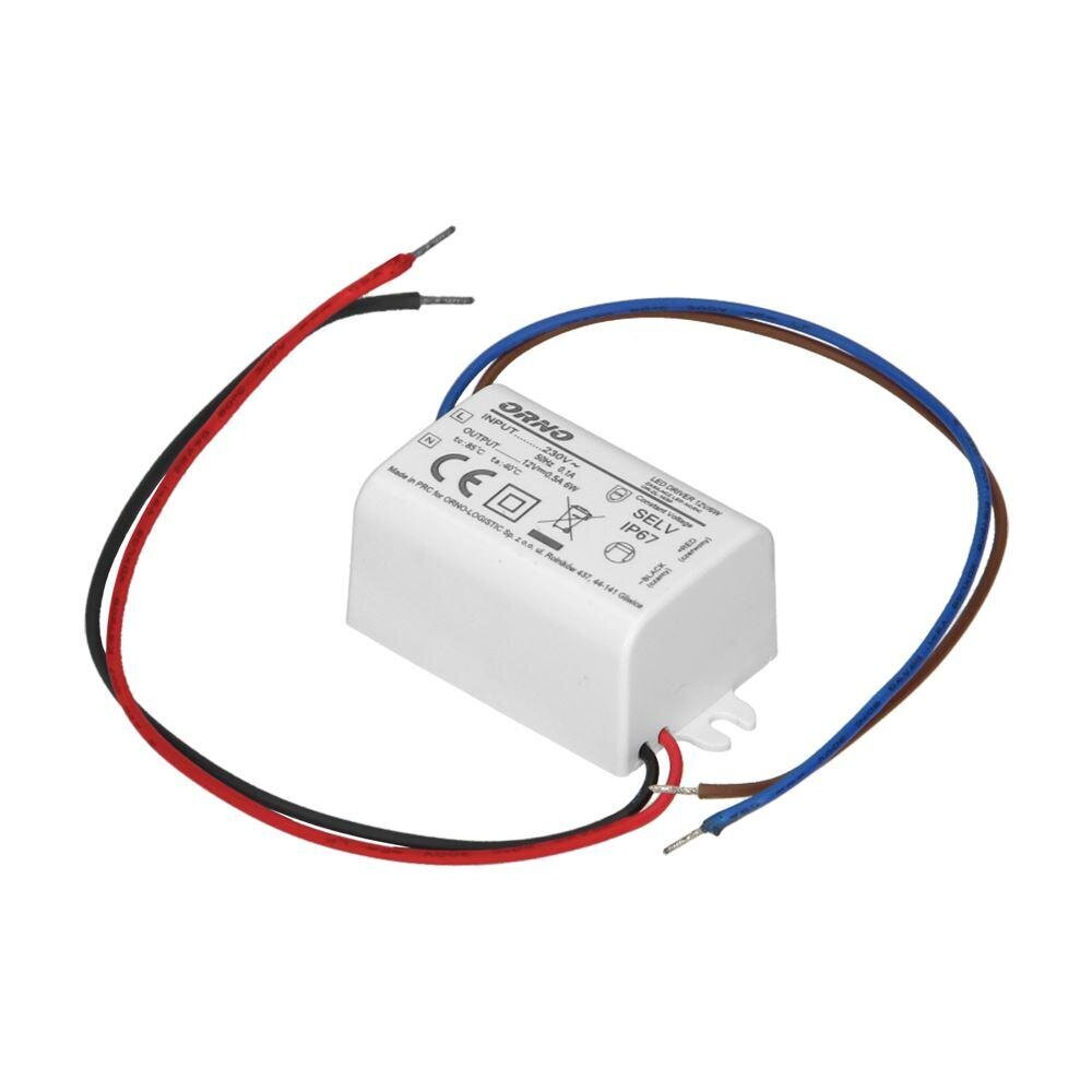 LED MINI 6W 12V DC IP67 virtalähde - OR-ZL-1630 hinta ja tiedot | Virtalähteet | hobbyhall.fi