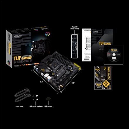 Asus TUF Gaming B450M-PRO S hinta ja tiedot | Emolevyt | hobbyhall.fi