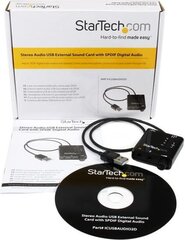 StarTech ICUSBAUDIO2D hinta ja tiedot | StarTech Tietokoneen komponentit | hobbyhall.fi