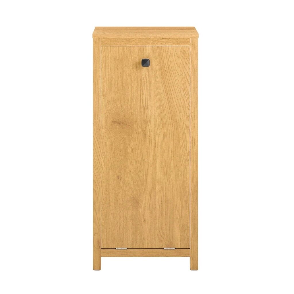 Kylpyhuonekaappi pyykkikorilla Celle, 40x90x35cm, beige hinta ja tiedot | Kylpyhuoneen sisustus | hobbyhall.fi