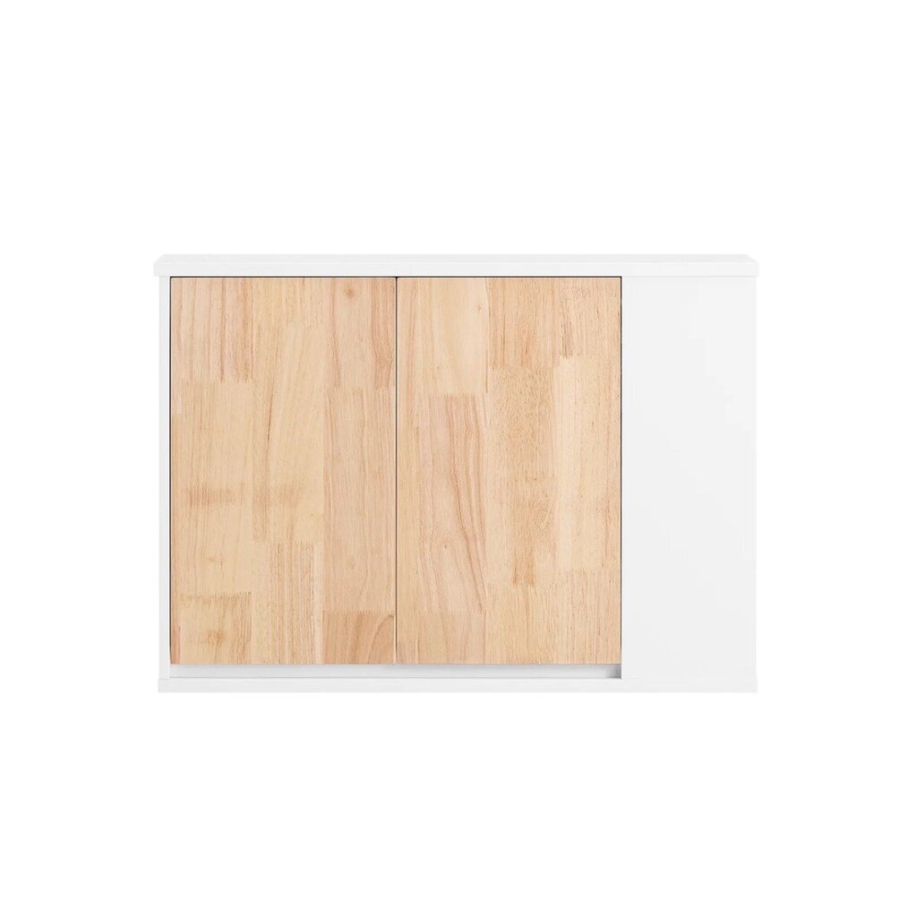 Kylpyhuoneen seinäkaappi 68x20x48cm valkoinen/beige hinta ja tiedot | Kylpyhuoneen sisustus | hobbyhall.fi