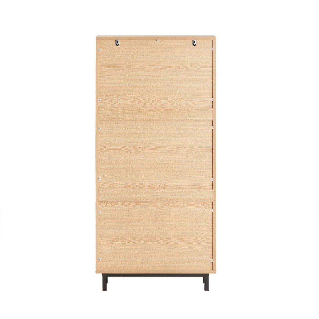 Kenkäkaappi 60x24x127 cm beige hinta ja tiedot | Kenkäkaapit ja -hyllyt | hobbyhall.fi