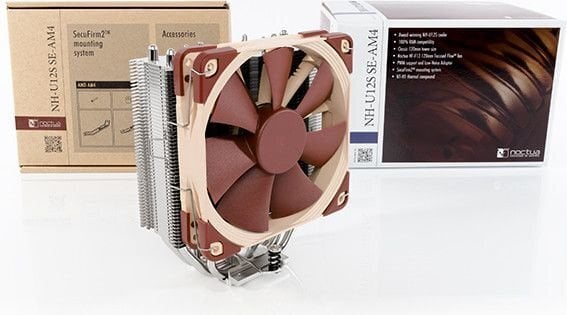 Noctua Premium-Grade 120mm Tower CPU Cooler for AMD AM4 (NH-U12S SE-AM4) hinta ja tiedot | Prosessorin jäähdyttimet | hobbyhall.fi