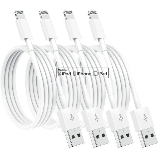 pakkaus [Apple MFi -sertifioitu] Applen latauskaapeli 6 jalkaa iPhone-laturi Lightning Fast iPhone -latauskaapeli iPhonelle 12/11/11Pro/11Max/X/XS/XR/X... hinta ja tiedot | Puhelimen laturit | hobbyhall.fi