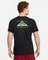 Nike Trail Dri-FIT miesten t-paita, musta, FD0120-010 hinta ja tiedot | Miesten T-paidat | hobbyhall.fi