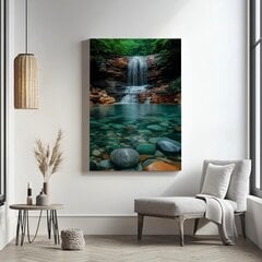 Taulu Waterfall, vertical hinta ja tiedot | Taulut | hobbyhall.fi