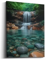 Taulu Waterfall, vertical hinta ja tiedot | Taulut | hobbyhall.fi