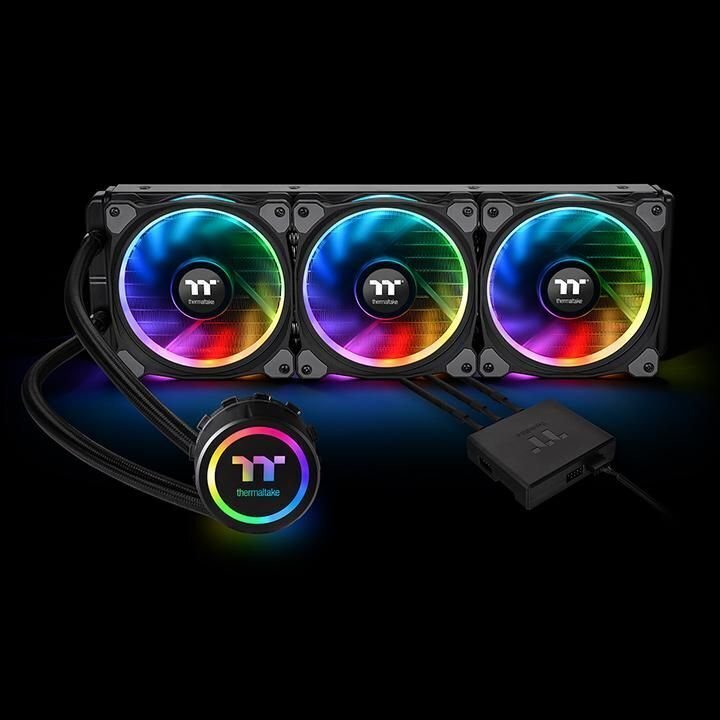 Thermaltake Floe Riing RGB 360 TT Premium Edition CL-W158-PL12SW-A hinta ja tiedot | Vesijäähdytys | hobbyhall.fi