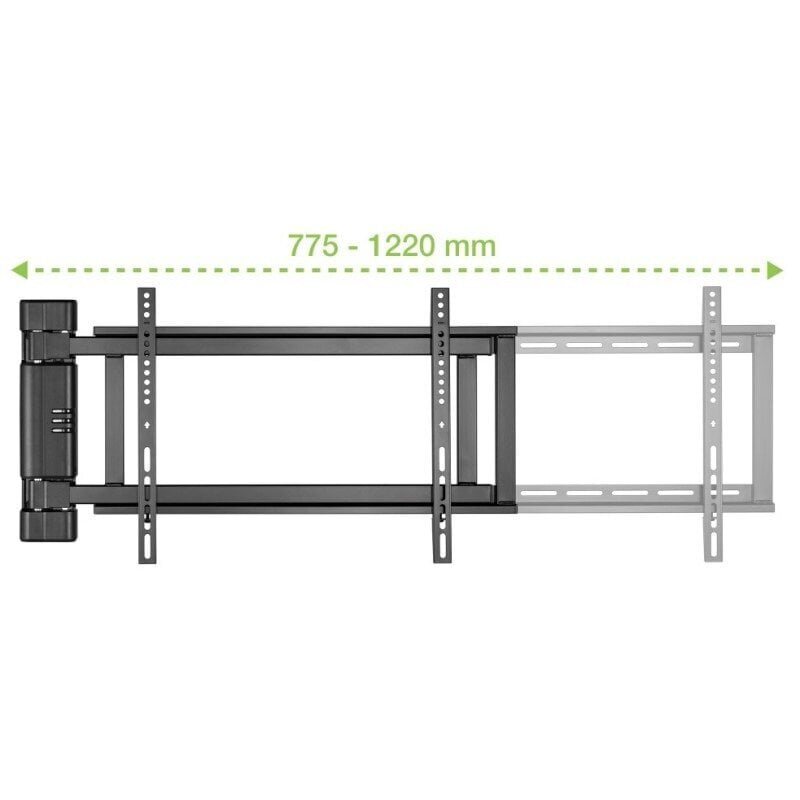 Seinäteline TV 32-75" LED/LCD 50kg, sähköinen, kaukosäätimellä hinta ja tiedot | TV-seinätelineet | hobbyhall.fi