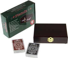 Pelikortit Piatnik "Luxury" puulaatikossa hinta ja tiedot | Korttipelit, pokeri | hobbyhall.fi