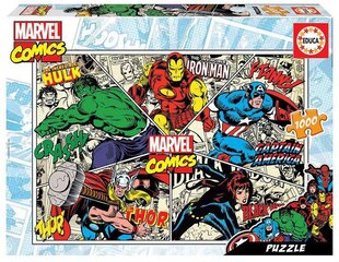 Puzzle Marvel sarjakuvat, 1000 kappaletta hinta ja tiedot | Palapelit | hobbyhall.fi