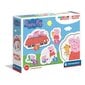 Pulmasarja Clementoni My First Puzzle Peppa Pig, 3-6-9-12 hinta ja tiedot | Palapelit | hobbyhall.fi