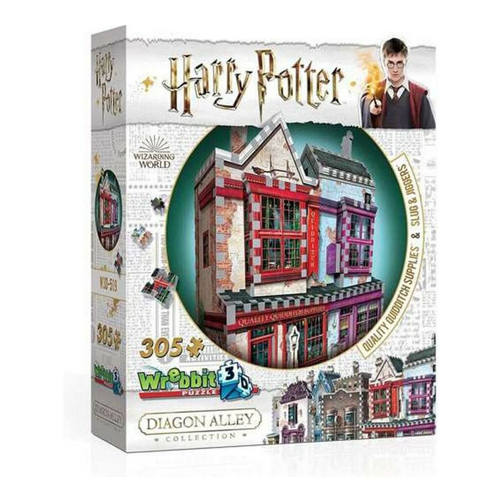 3D-palapeli Harry Potter -laatuiset Quidditch Supplies, Slug & Jiggers Wrebbit, 219538, 305 d. hinta ja tiedot | Palapelit | hobbyhall.fi