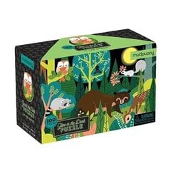 Pimeässä hohtava palapeli Forest, 100 kpl hinta ja tiedot | Palapelit | hobbyhall.fi