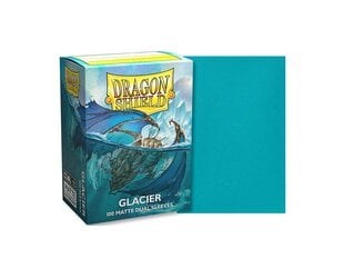 Pelikorttikotelo Dragon Shield Standard Matte Dual Sleeves, Glacier Miniom 100 kpl hinta ja tiedot | Lautapelit ja älypelit | hobbyhall.fi