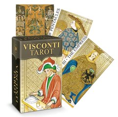 Visconti Mini Tarot -kortit hinta ja tiedot | Korttipelit, pokeri | hobbyhall.fi