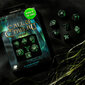 Call Of Cthulhu Dice Set, musta ja loisteputki hinta ja tiedot | Lautapelit ja älypelit | hobbyhall.fi