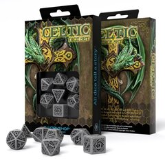 Noppasarja Celtic 3D Revised harmaa ja musta hinta ja tiedot | Lautapelit ja älypelit | hobbyhall.fi