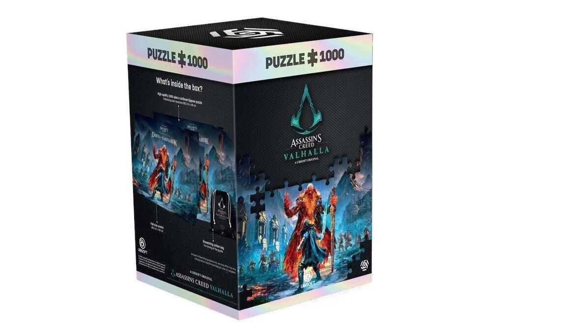 Puzzle Assassins Creed Valhalla: Dawn of Ragnarok, 1000 det. hinta ja tiedot | Palapelit | hobbyhall.fi