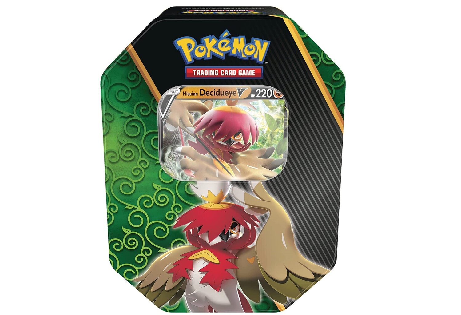 Peli Pokemon TCG - Divergent Powers Summer Tin 2022 - Hisuian Decidueye V hinta ja tiedot | Lautapelit ja älypelit | hobbyhall.fi