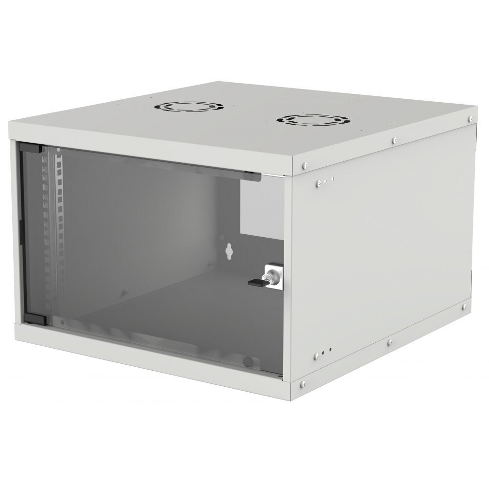 Ripustuskaappi 19" Intellinet 6U 540x560 19", kokoamaton, harmaa hinta ja tiedot | Komponenttien lisätarvikkeet | hobbyhall.fi